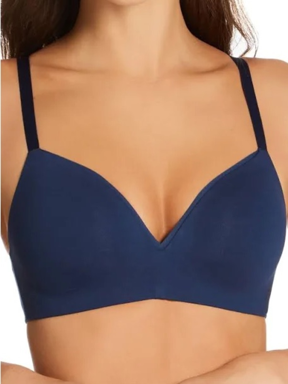 Tommy John Cool Cotton Everyday Seamless Wireless Bra in GREY